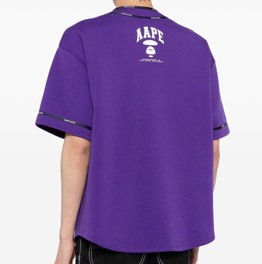 AAPE BY *A BATHING APE®
Logo-trim shirt