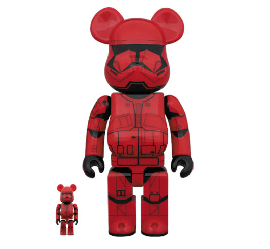 Bearbrick SITH TROOPER 100% & 400% Set