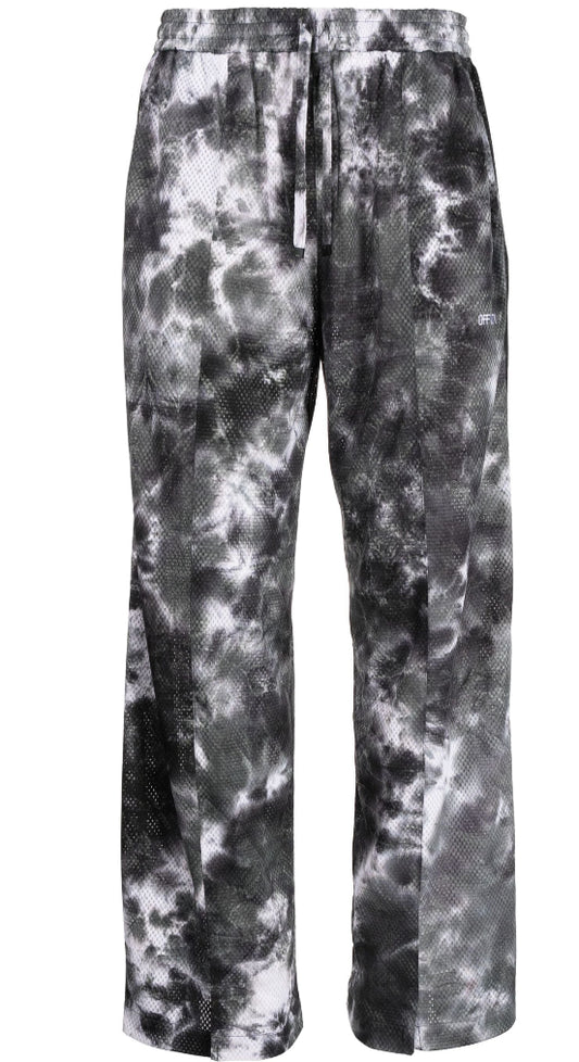 Off Duty
Bu abstract-print wide-leg trousers