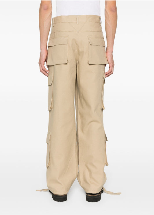 Represent
Logo-plaque cargo trousers