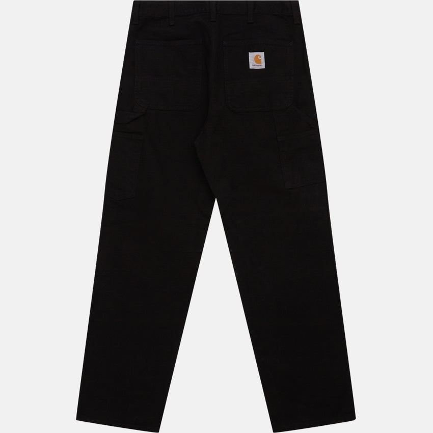 Carhartt WIP single knee straight leg trousers in black