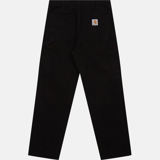 Carhartt WIP single knee straight leg trousers in black