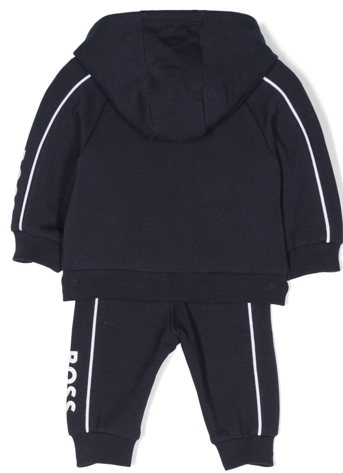 BOSS Kidswear logo-print tracksuit set