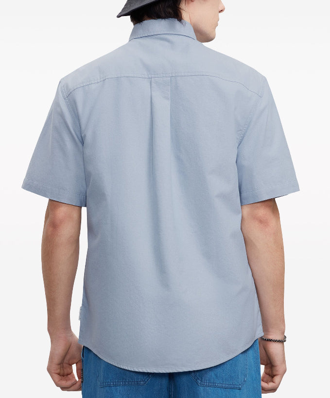 SPORT b. by agnès b.
Embroidered cotton shirt