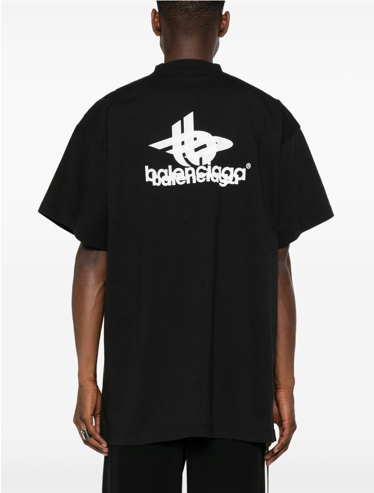 Balenciaga logo-print cotton T-shirt