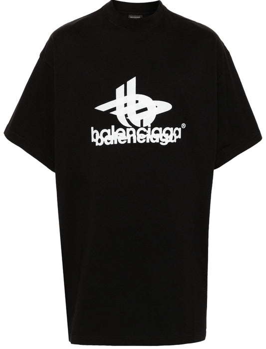 Balenciaga logo-print cotton T-shirt