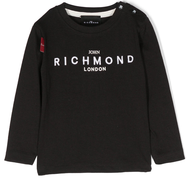 John Richmond Junior
logo-embroidered cotton sweatshirt