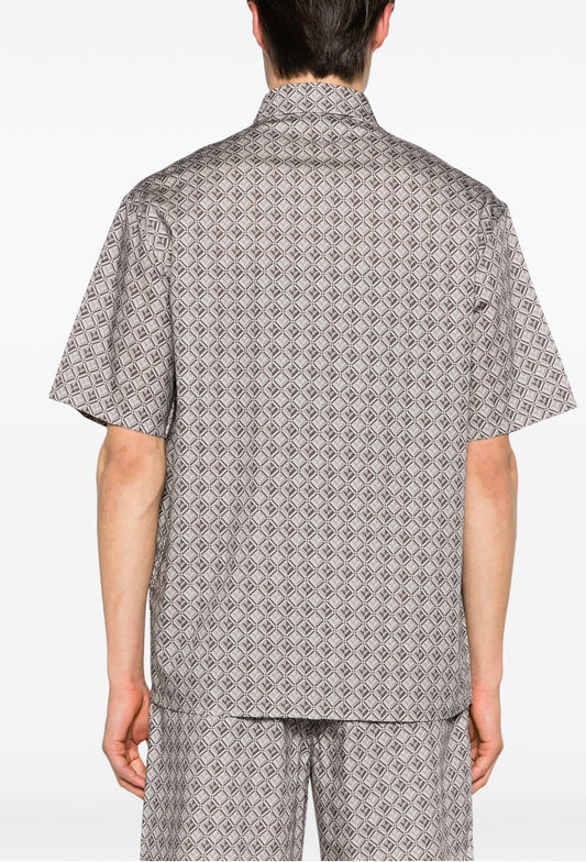 Emporio Armani
Short-sleeve logo pattern-print shirt7