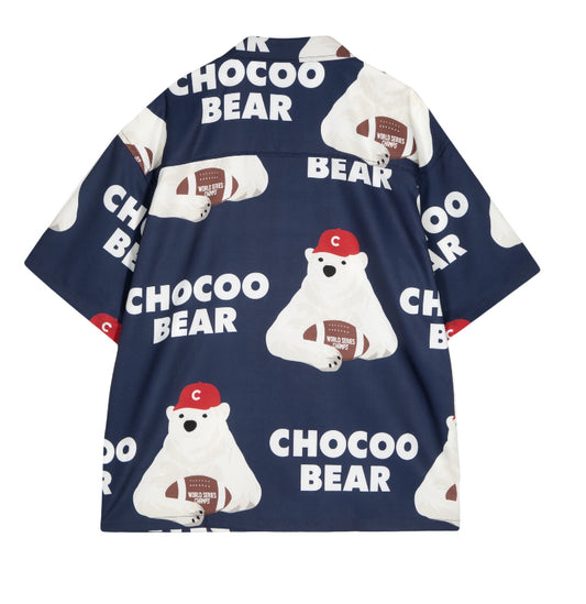 CHOCOOLATE Bear-print shirt