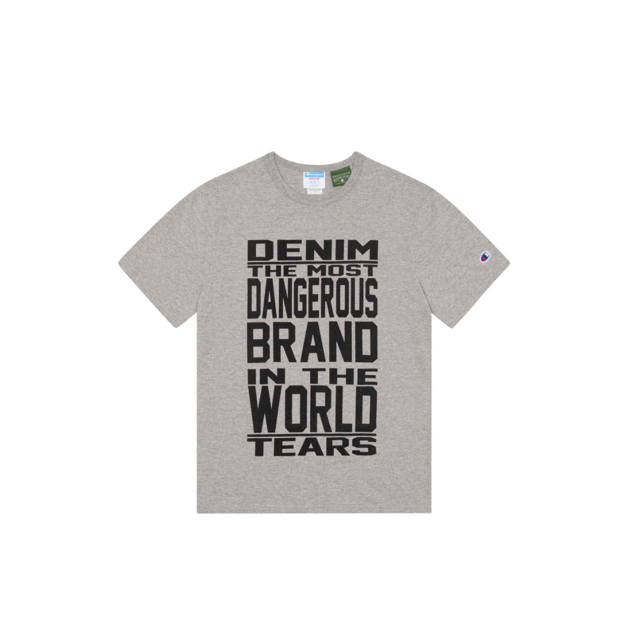 Denim Tears Most Dangerous Tee Grey