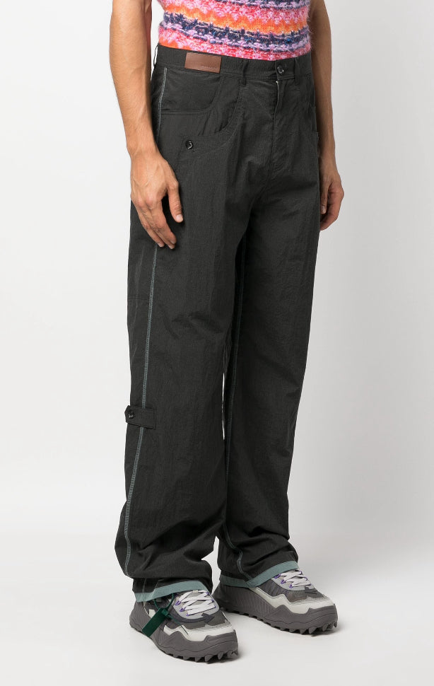 Andersson Bell
Multi-pocket straight-leg trousers