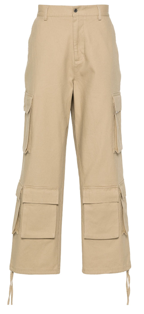 Represent
Logo-plaque cargo trousers