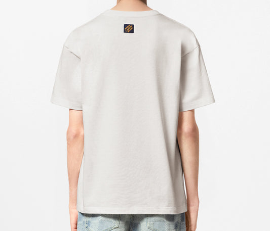 Louis Vuitton Embroidered Short-Sleeved T-Shirt