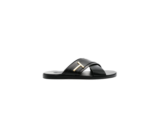 TOM FORD
Preston leather slides