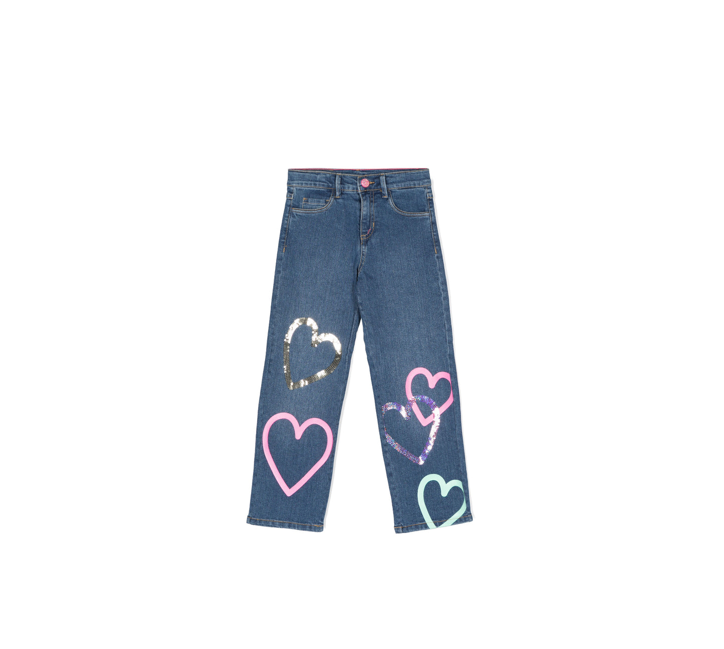 Billieblush
Heart-motif jeans