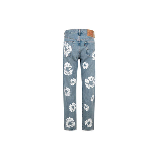 Levi's x Denim Tears The Cotton
Wreath Jean 'Light Wash'