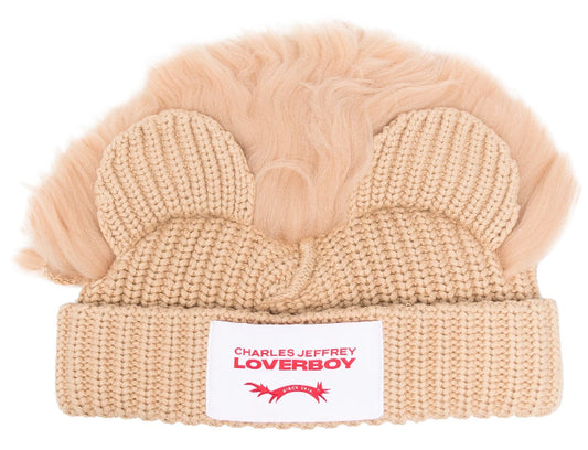 Charles Jeffrey Loverboy Chunky Lion beanie