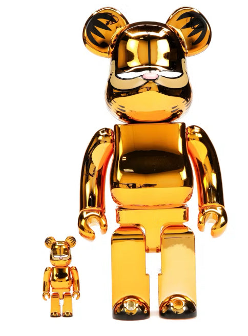 Bearbrick Garfield 100% & 400% Set
Gold Chrome Ver.