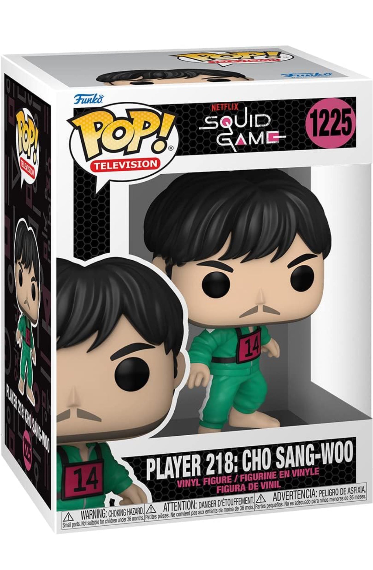 Funko POP TV: Squid Game- Player 218: Cho Sang-Woo