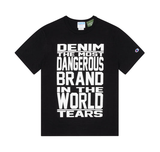 Denim Tears Most Dangerous Tee Black