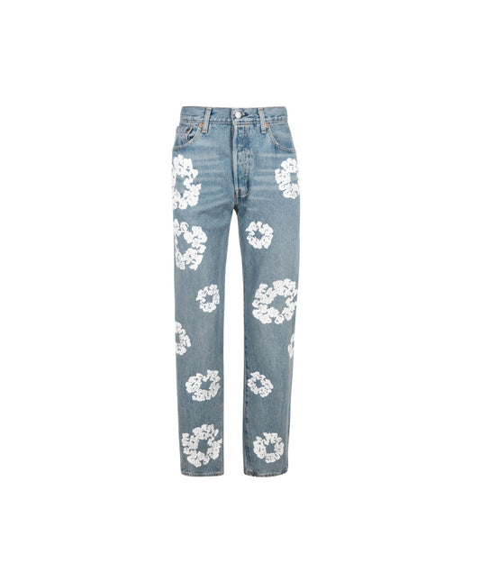 Levi's x Denim Tears The Cotton
Wreath Jean 'Light Wash'