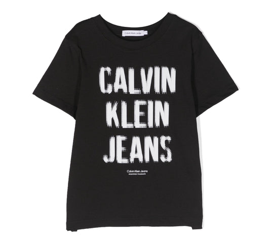 Calvin Klein Kids logo-print cotton T-shirt