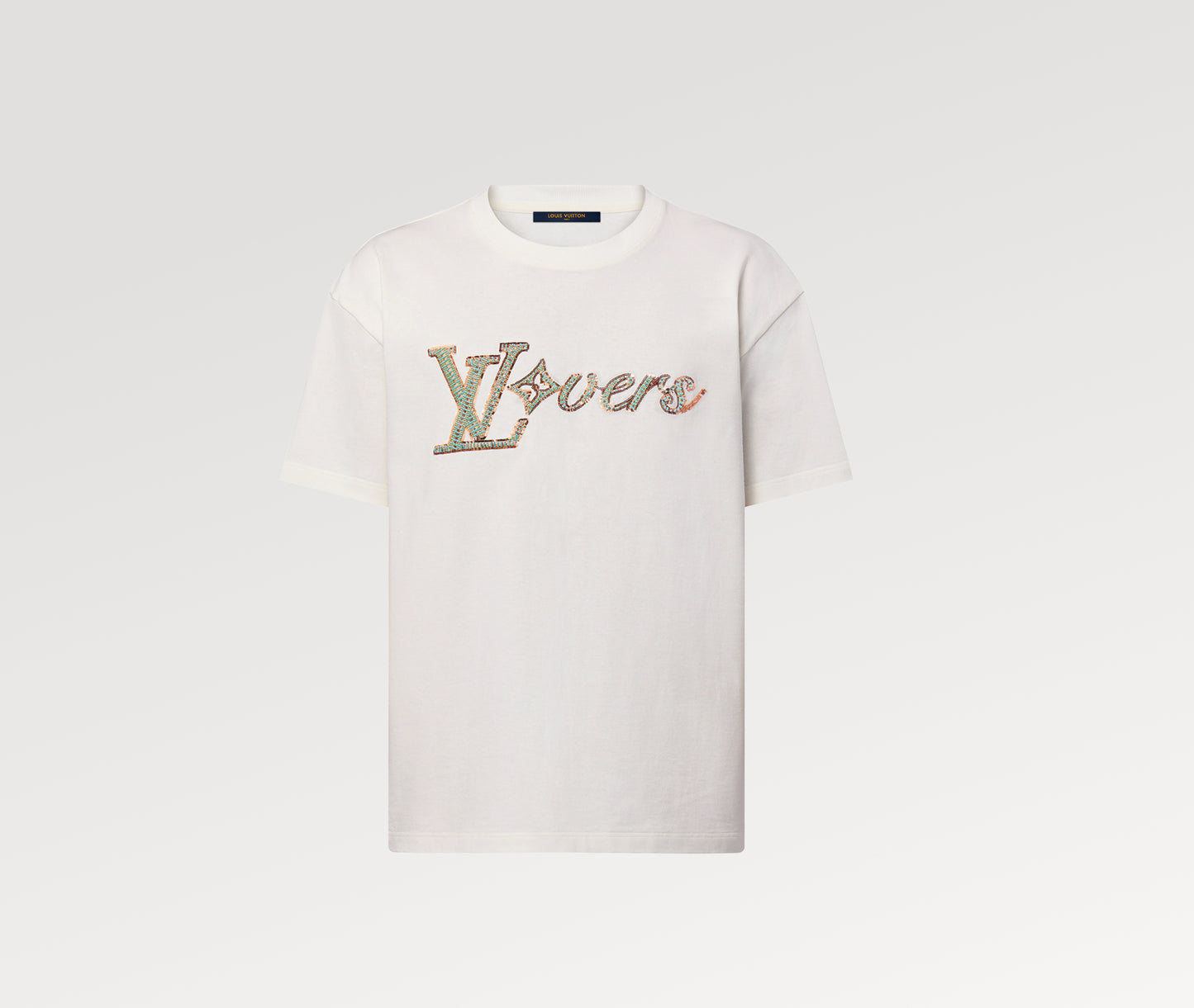 Louis Vuitton Embroidered Short-Sleeved T-Shirt