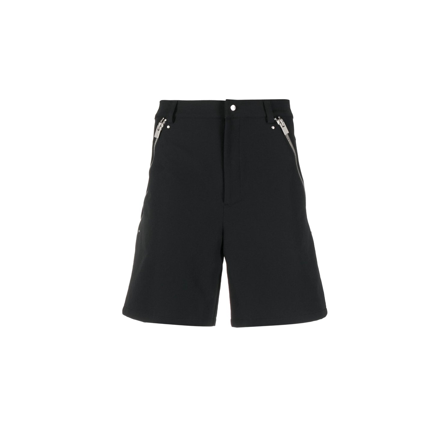 HELIOT EMIL
Side-zips mid-rise shorts