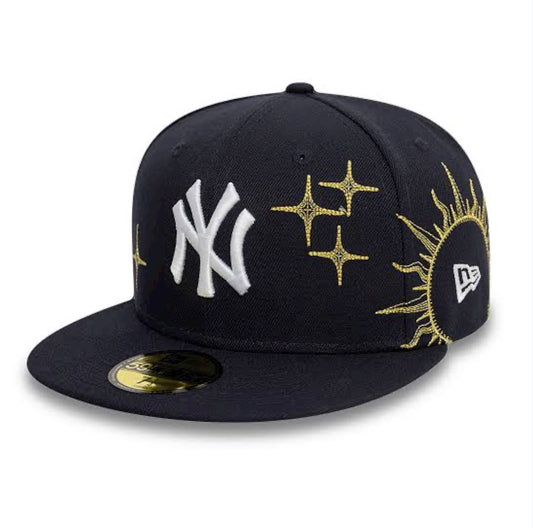 New York Yankees MLB Zodiac Navy 59FIFTY Fitted Cap