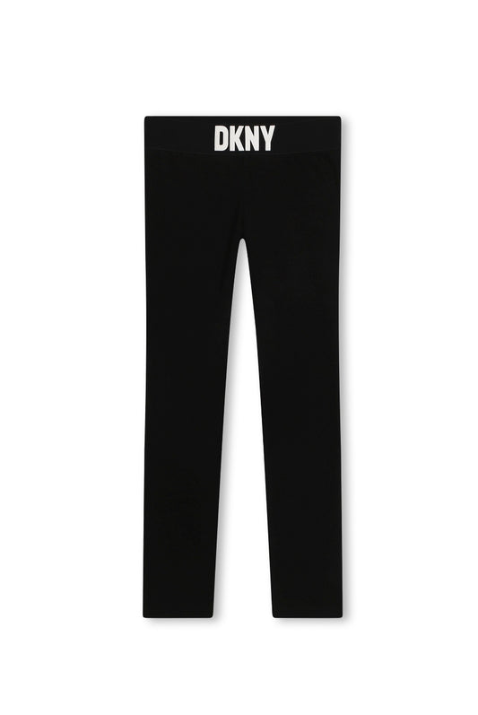 Dkny Kids Logo-waistband leggings