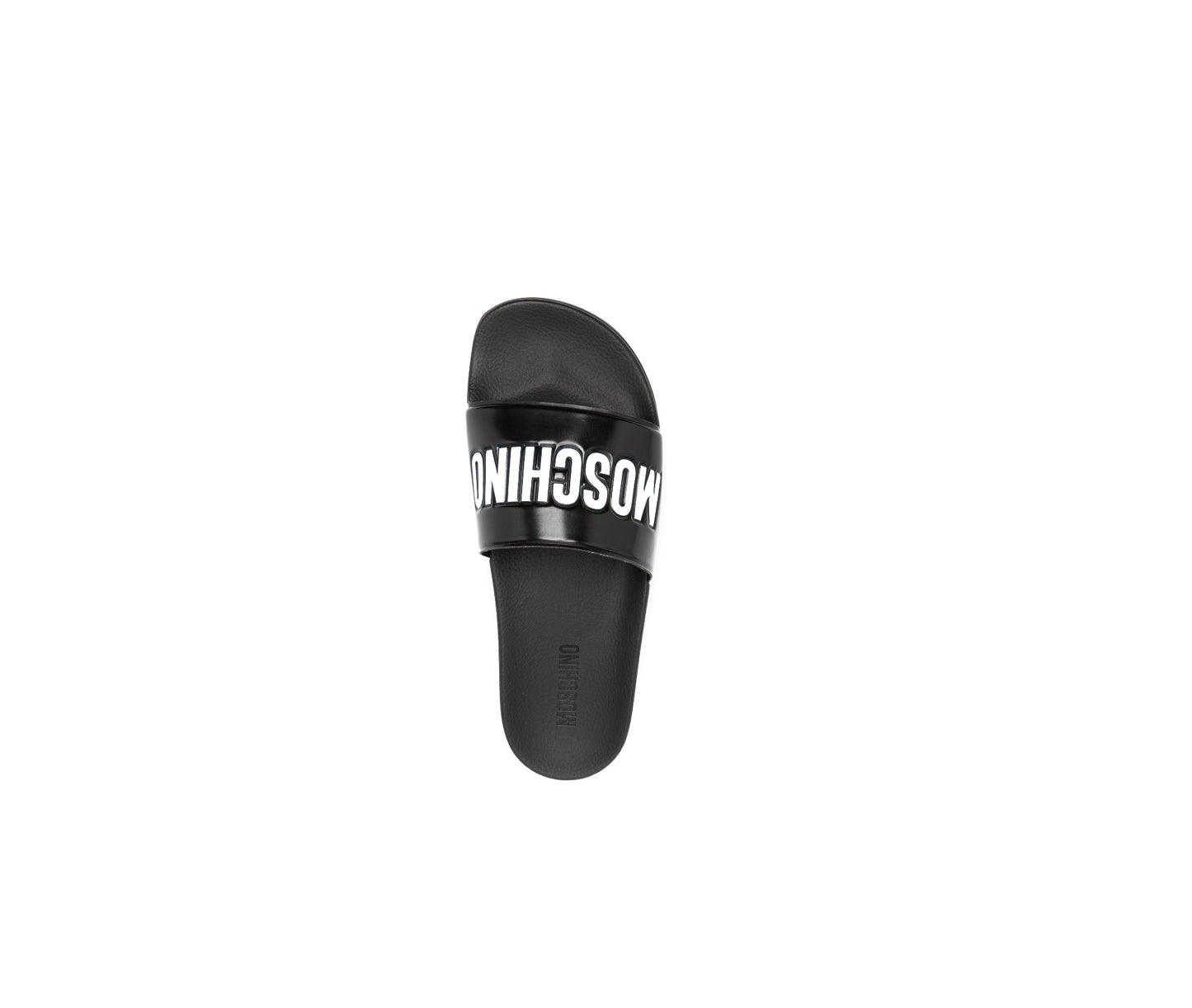 Moschino
Logo-debossed open-toe slides