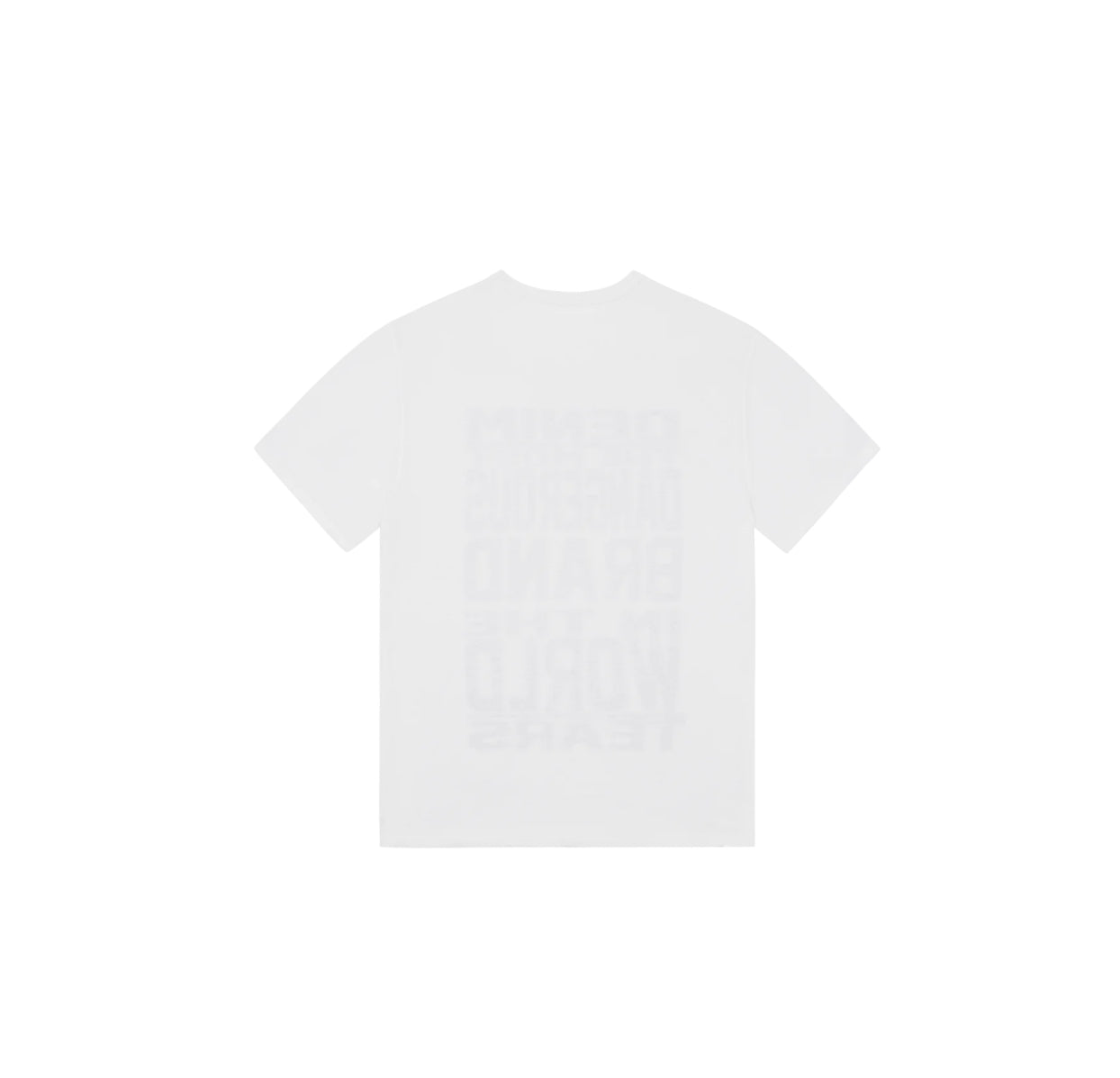 Denim Tears Most Dangerous Tee White