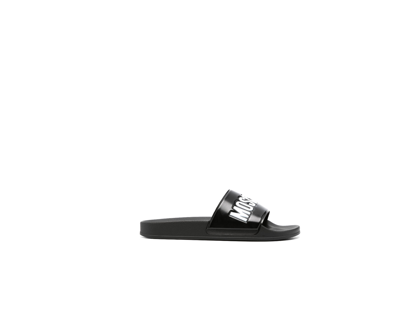 Moschino
Logo-debossed open-toe slides