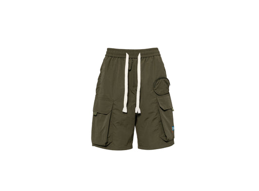 Ground Zero
Logo-print multiple-pockets cargo shorts