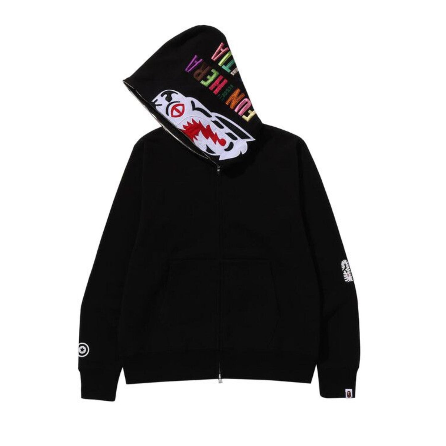 BAPE Tiger Full Zip Hoodie 'Black'