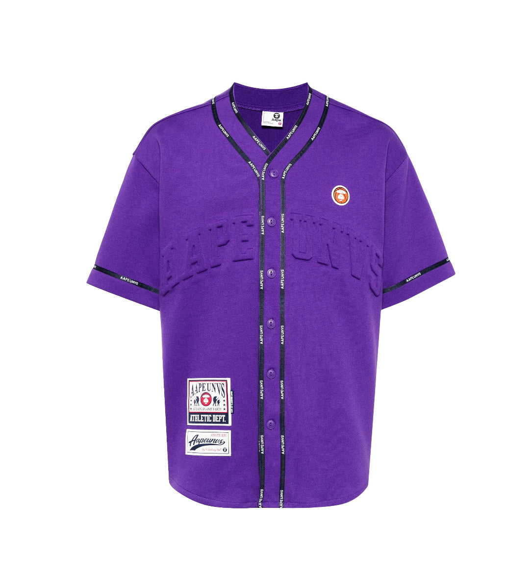 AAPE BY *A BATHING APE®
Logo-trim shirt