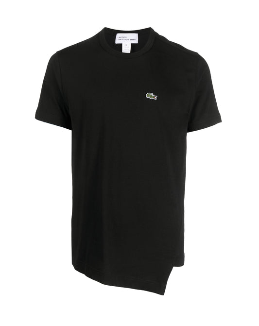 COMME DES GARÇONS x Lacoste asymmetric shirt