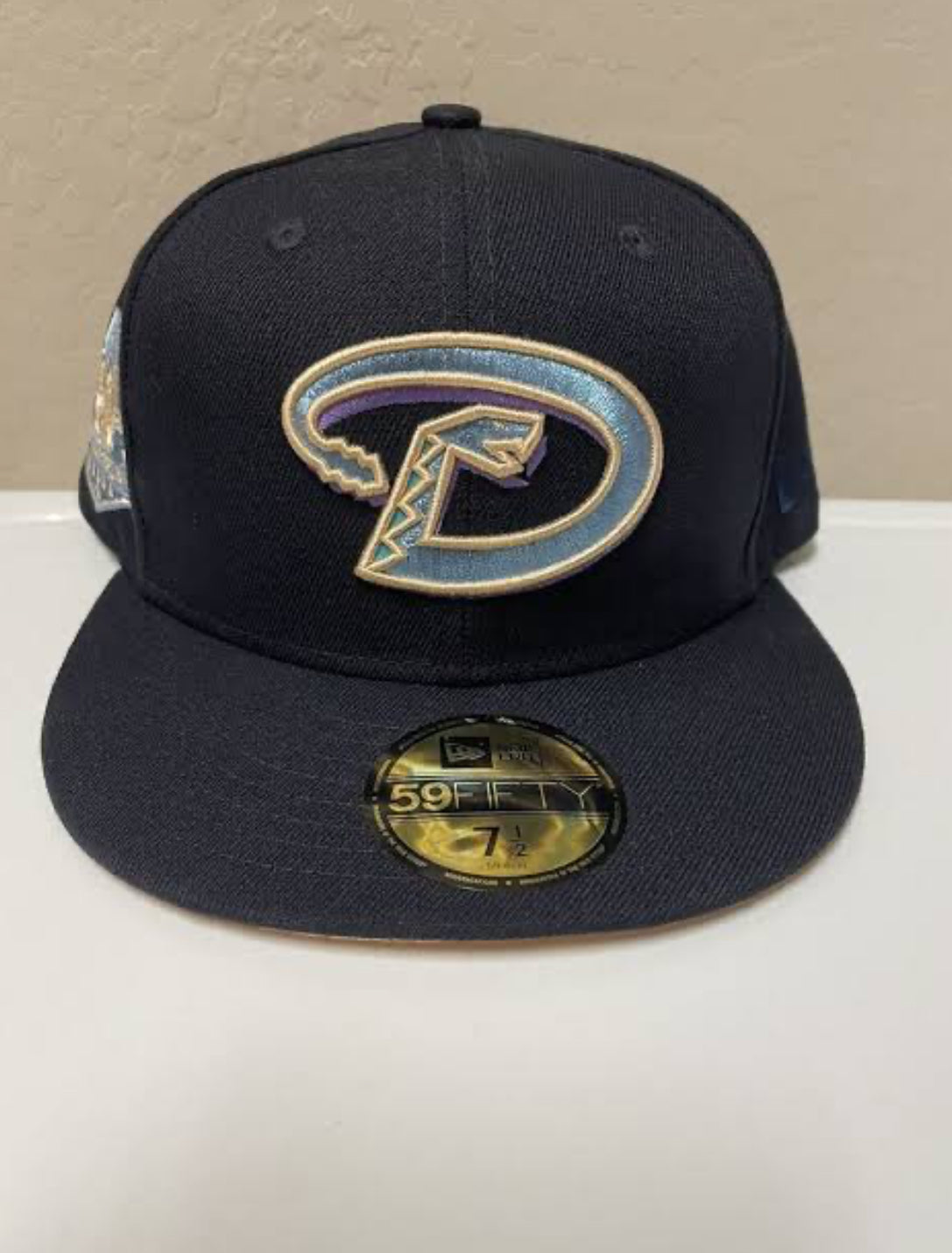 Arizona DiamondBacks Navy Blue Arctic Peach NewEra 59FIFTY Fitted Hat