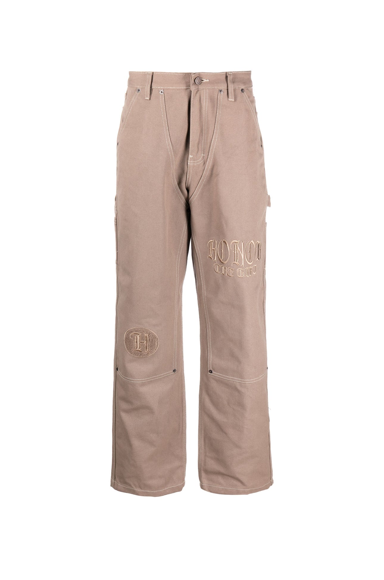 Honor the Gift script carpenter cotton trousers