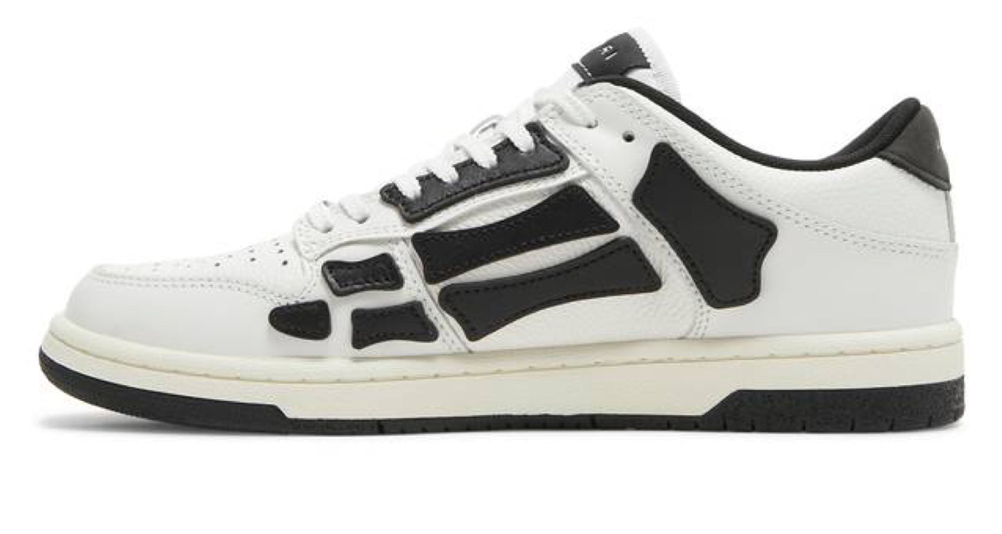 Amiri Skel Top Low 'White Black'