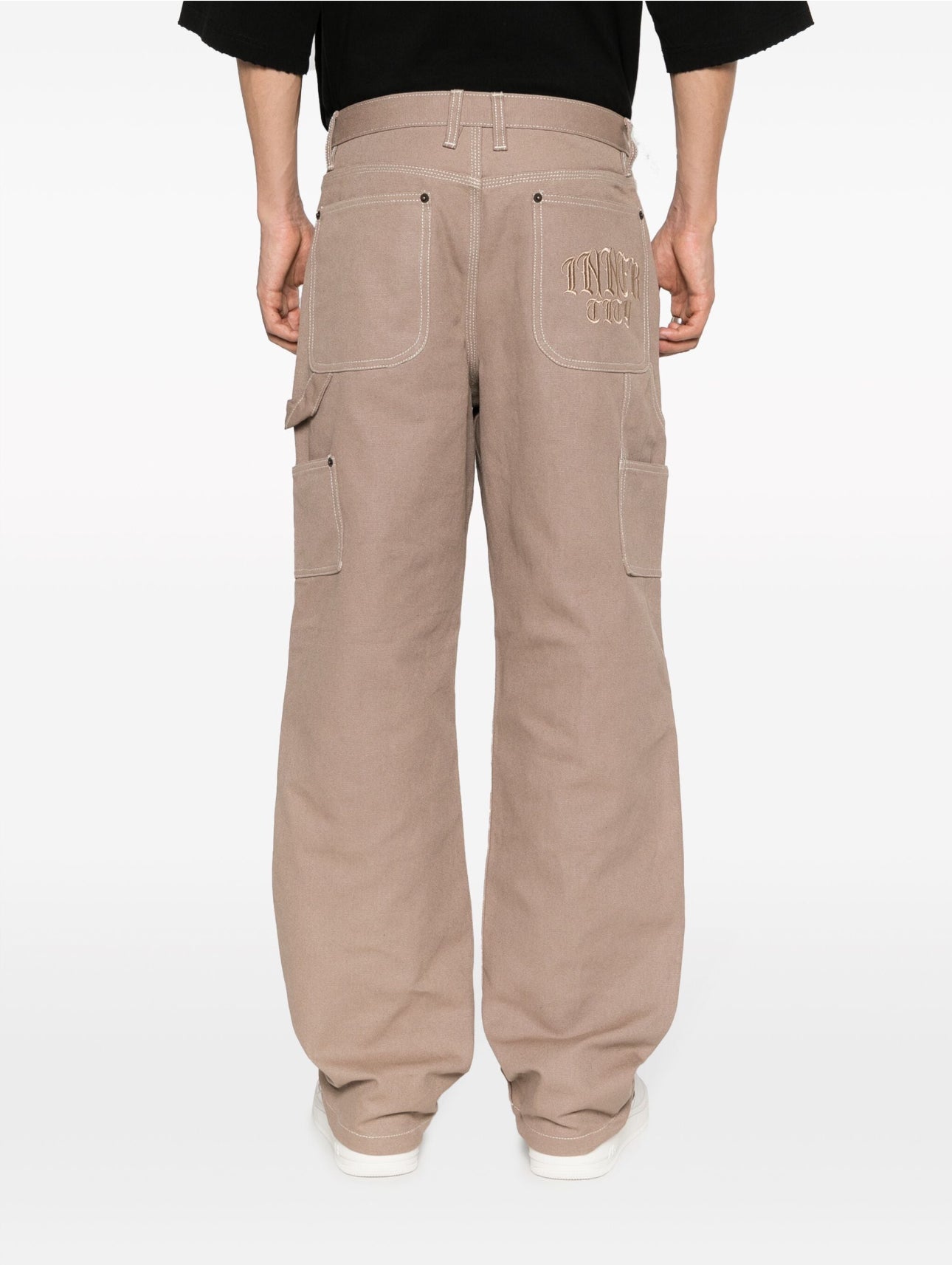 Honor the Gift script carpenter cotton trousers