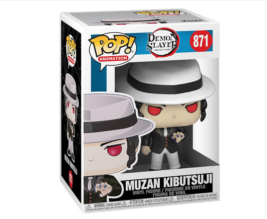 Funko POP Animation: Demon Slayer - Muzan Kibutsuji,Multicolor