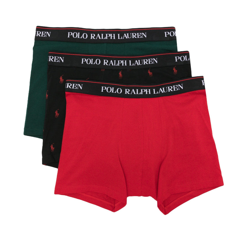 Polo Ralph Lauren Elasticated logo waistband stretch-cotton (pack of three)