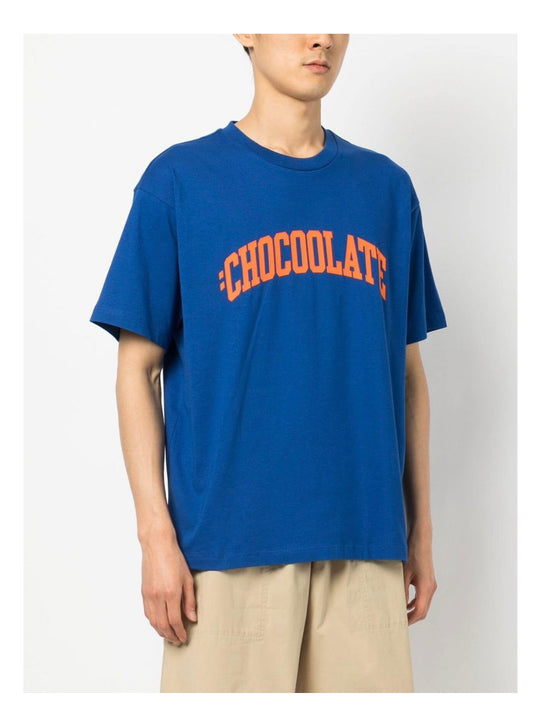 CHOCOOLATE logo print T-shirt