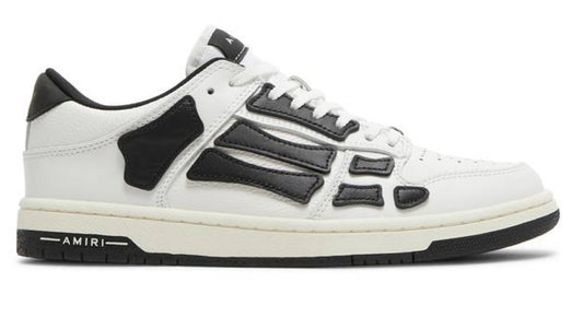 Amiri Skel Top Low 'White Black'