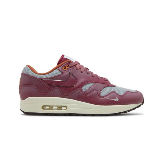 Patta × Air Max 1 'Rush Maroon'