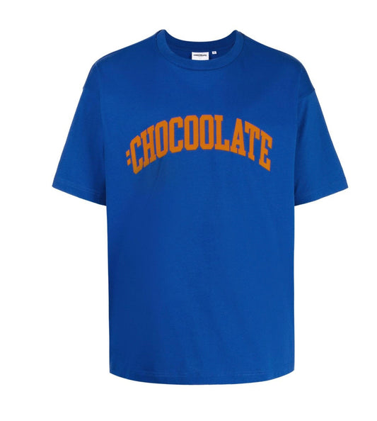 CHOCOOLATE logo print T-shirt