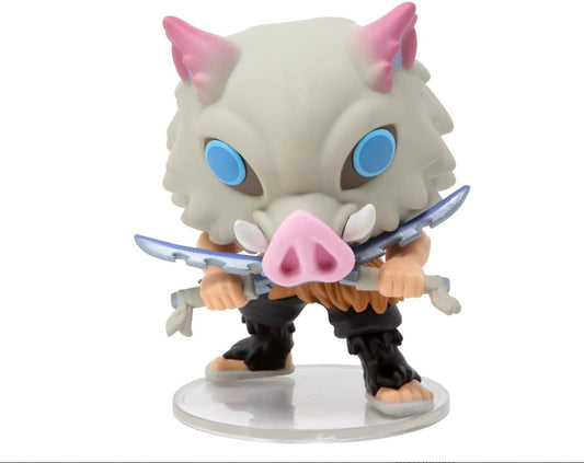 POP Demon Slayer - Inosuke Hashibira Funko Vinyl Figure (Bundled with Compatible Box Protector Case), Multicolor