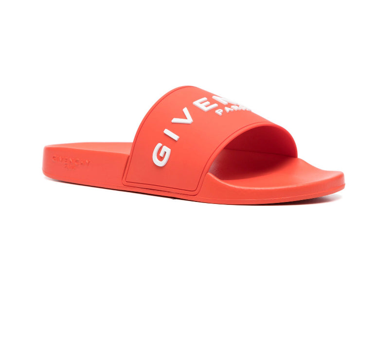 Givenchy logo-embossed moulded-footbed slides