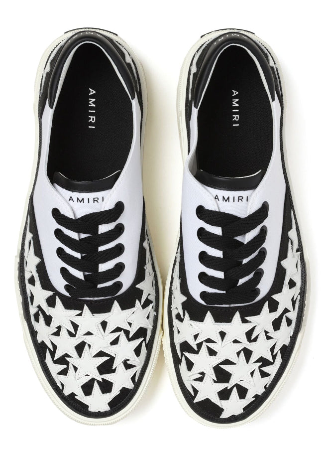 AMIRI stars-appliqué leather sneakers